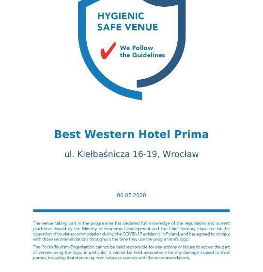 هتل Best Western Prima  Wroclaw