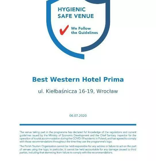 فندق Best Western Prima  Wroclaw