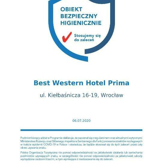 هتل Best Western Prima  Wroclaw