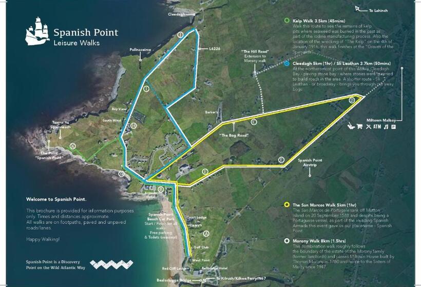 مبيت وإفطار Lahiff's Bay View Guest House