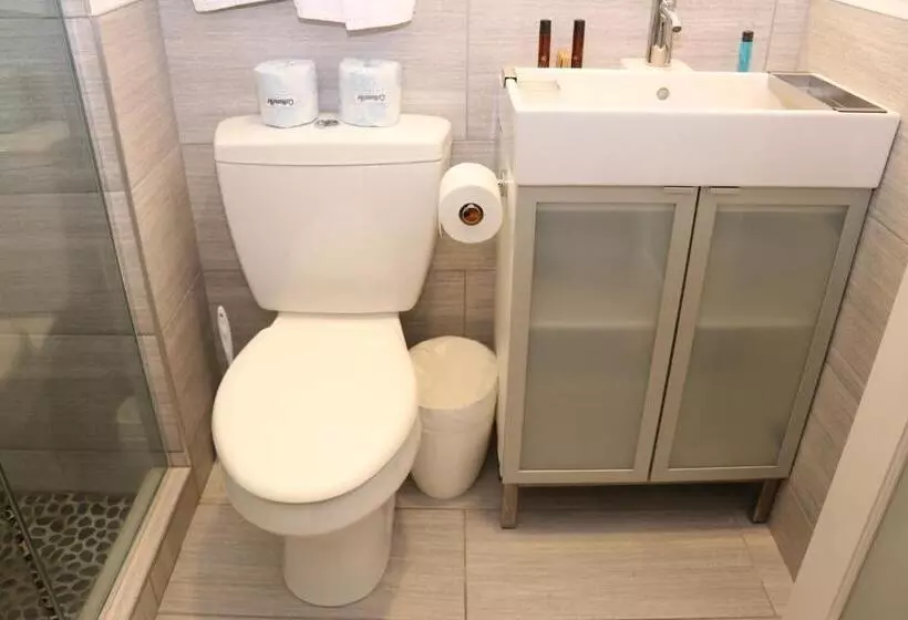 Comfy Beacon Hill Studio Great For Work Travel #13