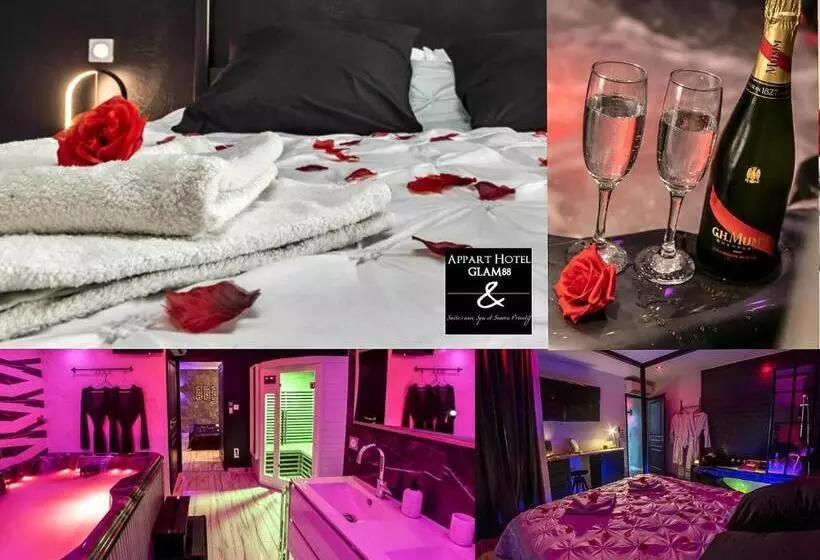 Appart Hotel Glam88 Suites Avec Spa Et Sauna Privatif