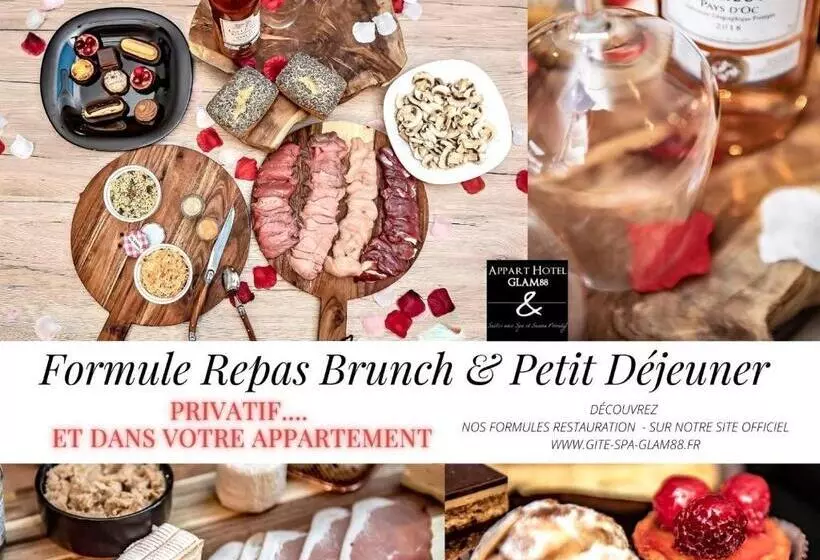 Appart Hotel Glam88 Suites Avec Spa Et Sauna Privatif