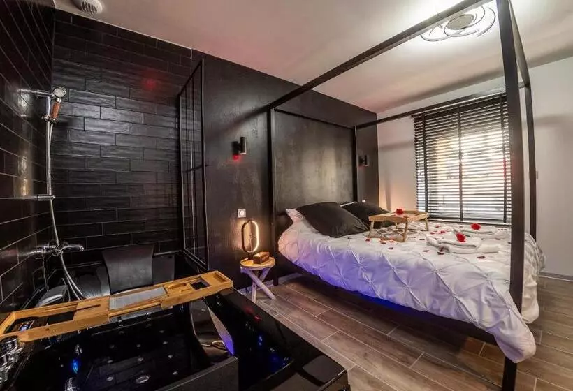 Appart Hotel Glam88 Suites Avec Spa Et Sauna Privatif