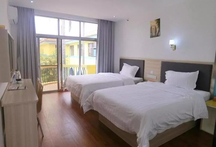ホテル 7days Inn Zhuhai Crocodile Island Bohuang Furniture Baiteng Lake Branch