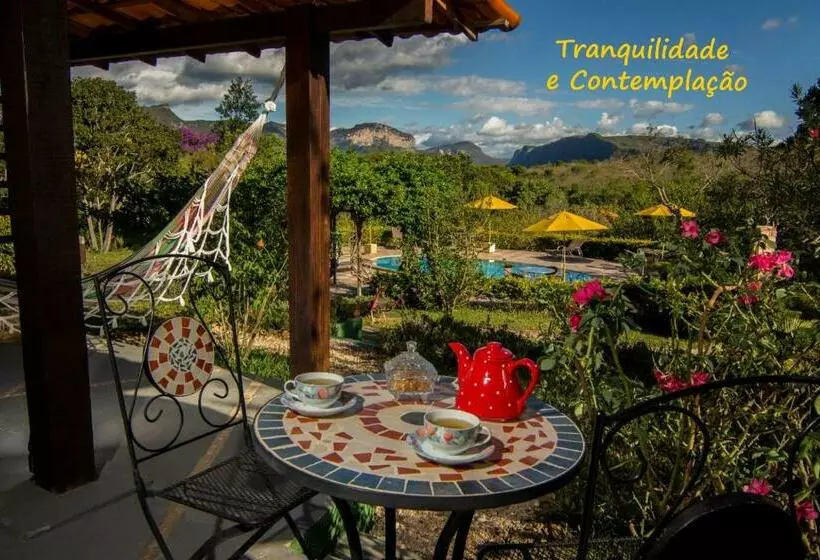 ペンション Pousada Villa Lagoa Das Cores