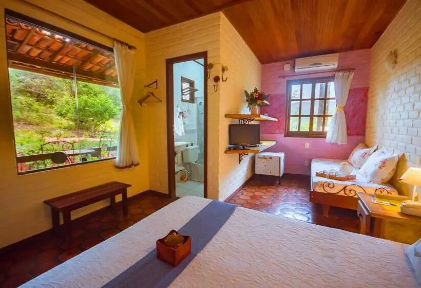 ペンション Pousada Villa Lagoa Das Cores