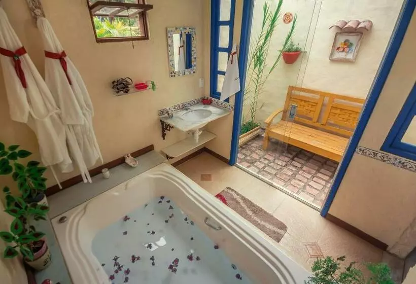 ペンション Pousada Villa Lagoa Das Cores