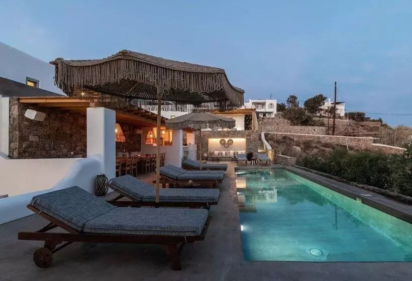 ホテル Trinity Mykonos   Beachfront Villa
