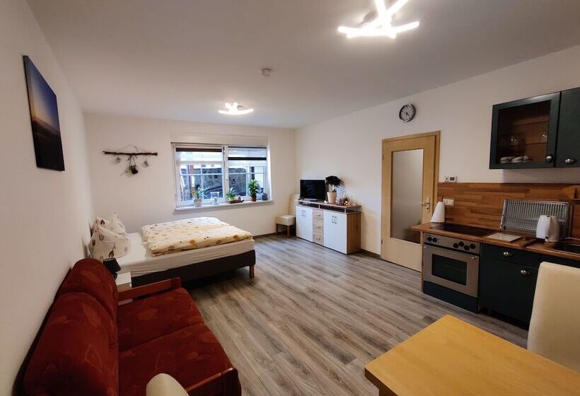 בית מלון כפרי Ferienwohnung Brunow In Der Natur Zuhause