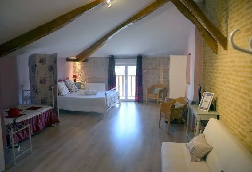 ペンション Chambre D Hôte Fonbeilhe