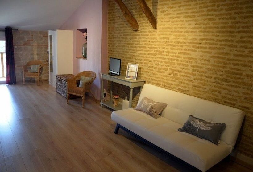 ペンション Chambre D Hôte Fonbeilhe