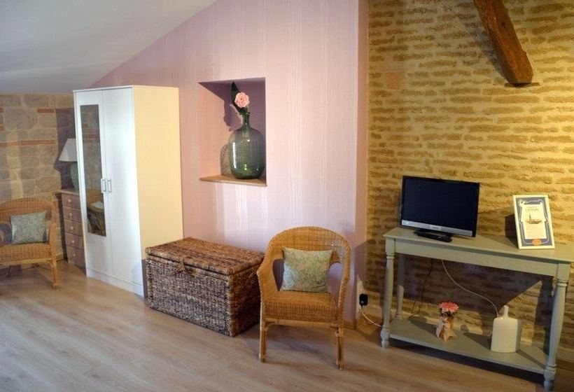 ペンション Chambre D Hôte Fonbeilhe