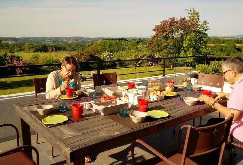 펜션 La Meridienne Des Collines