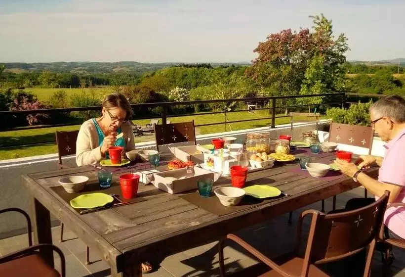 ペンション La Meridienne Des Collines