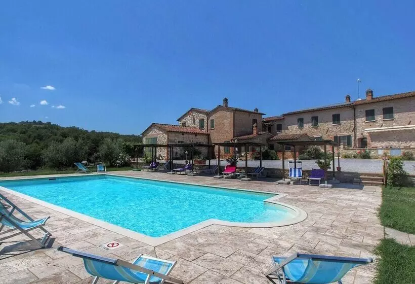 Gorgeous Cottage In Asciano With Swimming Pool