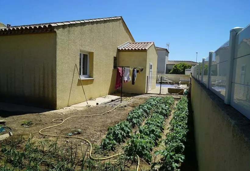 ペンション Chambre 3 Beziers Villeneuve
