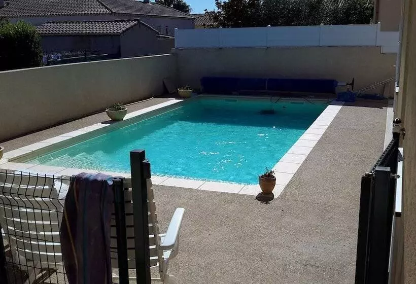 ペンション Chambre 3 Beziers Villeneuve