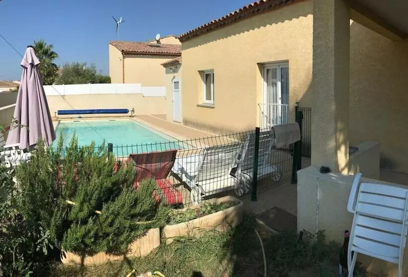 ペンション Chambre 3 Beziers Villeneuve