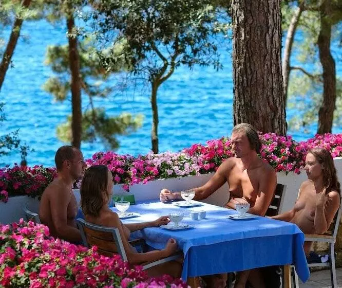 リゾートホテル Maistra Camping Koversada Covered Mobile Homes