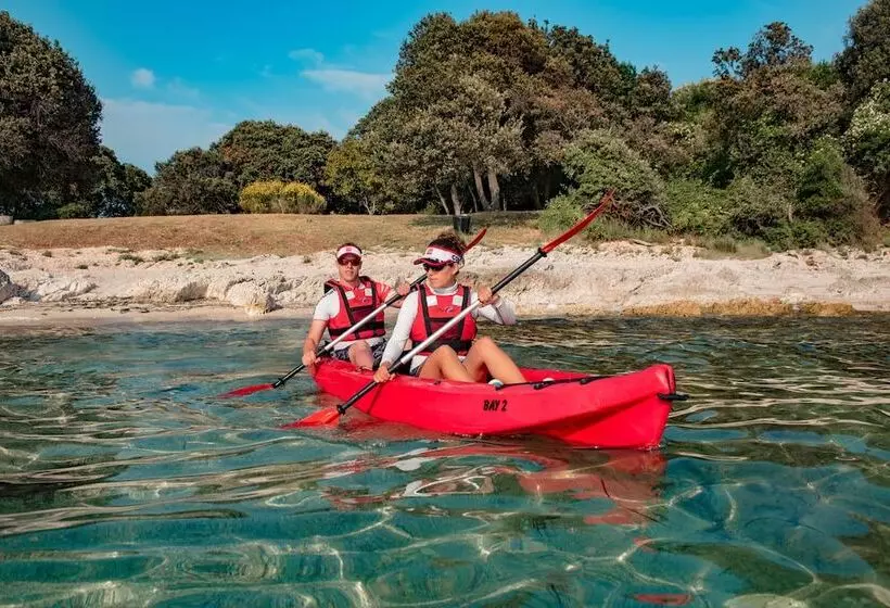 リゾートホテル Maistra Camping Koversada Covered Mobile Homes