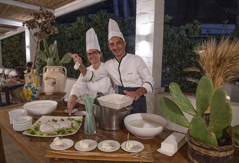 호텔 Gattarella Family Resort Seaside Rooms And Suites With Premium Half Board à La Carte