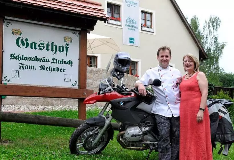 Retkeilymaja Gasthof Schloßbräu Lintach