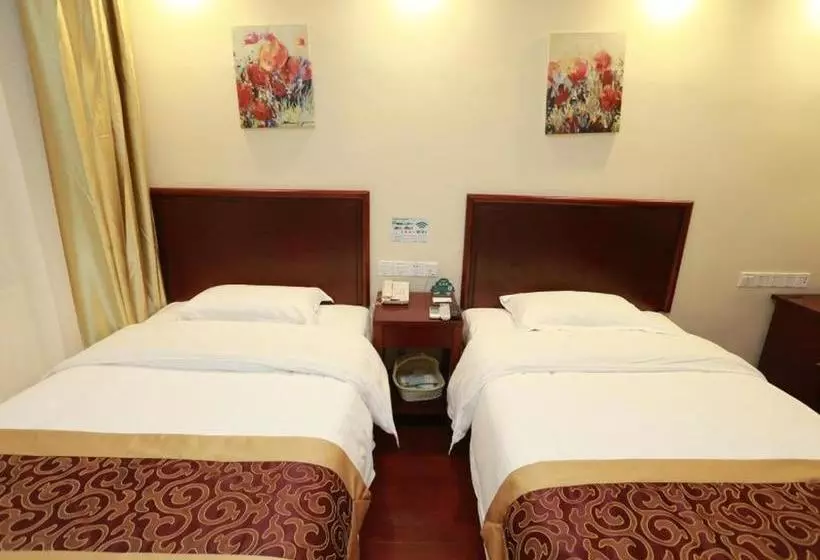 Hotelli Greentree Inn Jiansu Nantong Tongzhouwan Huanghe Road Business