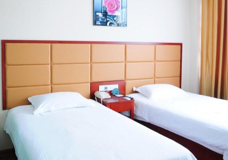 בית מלון כפרי Greentree Inn Shandong Dezhou Qihe County Party Committee Qilu Street Express