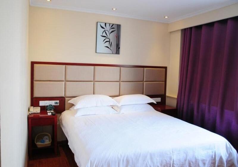 בית מלון כפרי Greentree Inn Shandong Dezhou Qihe County Party Committee Qilu Street Express