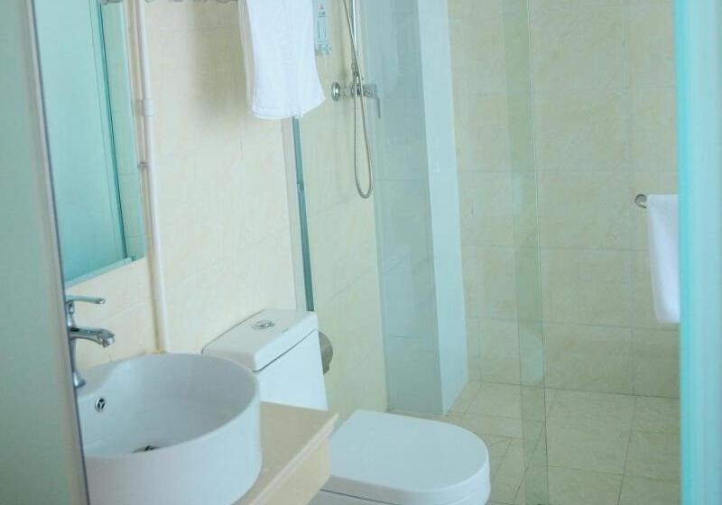 בית מלון כפרי Greentree Inn Shandong Dezhou Qihe County Party Committee Qilu Street Express