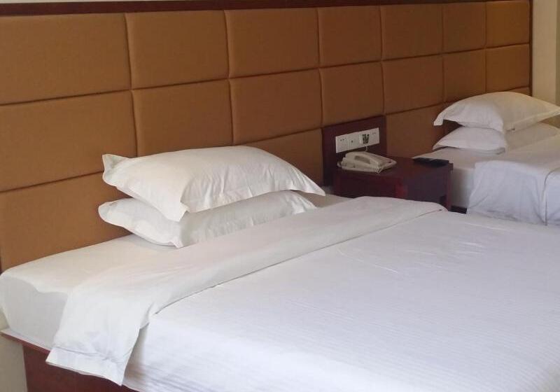 בית מלון כפרי Greentree Inn Shandong Dezhou Qihe County Party Committee Qilu Street Express