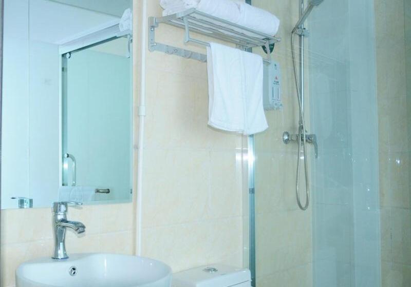 בית מלון כפרי Greentree Inn Shandong Dezhou Qihe County Party Committee Qilu Street Express