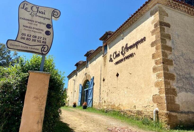بنسيون Maison D'hotes Le Chai D'armagnac