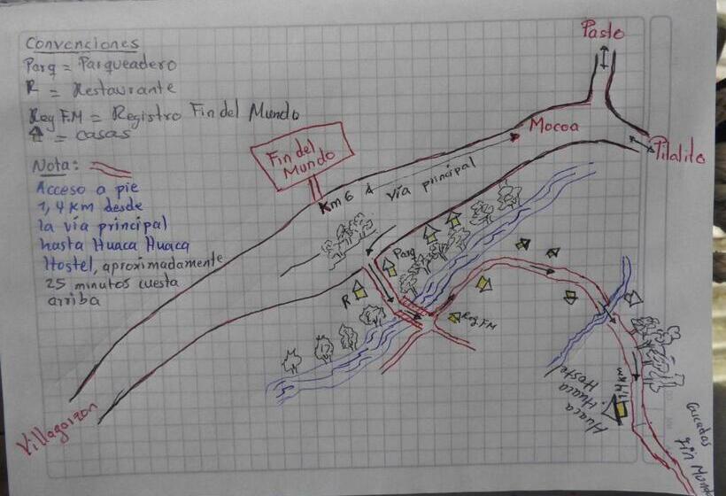 פנסיון Huaca Huaca Hostel