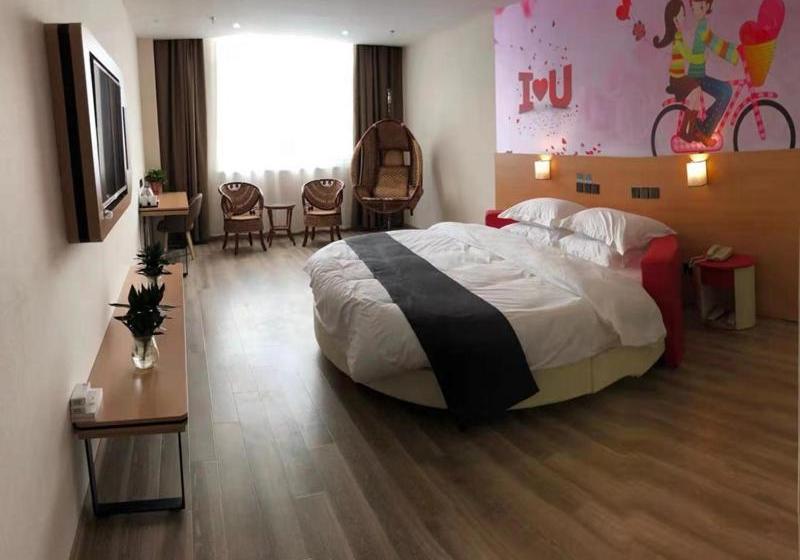 בית מלון כפרי Thank Inn Plus Shandong Heze Development Zone Guangzhou Road