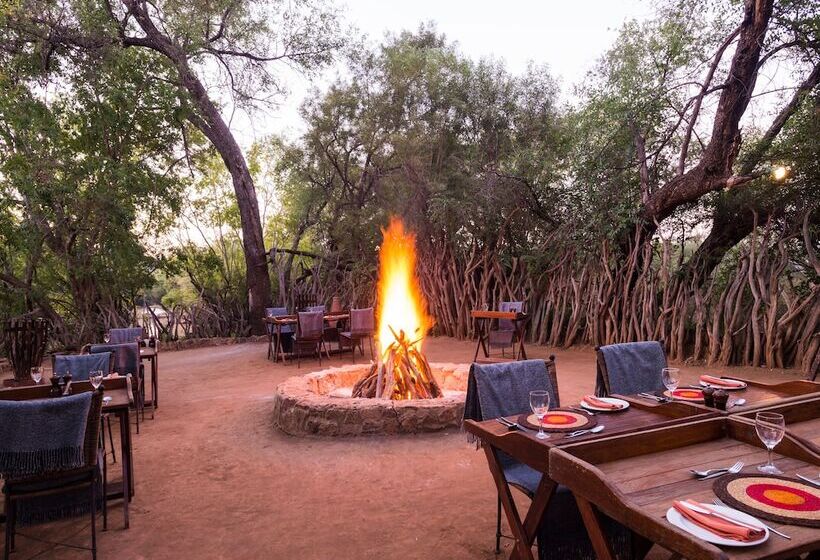 בית מלון כפרי Aha Thakadu River Camp