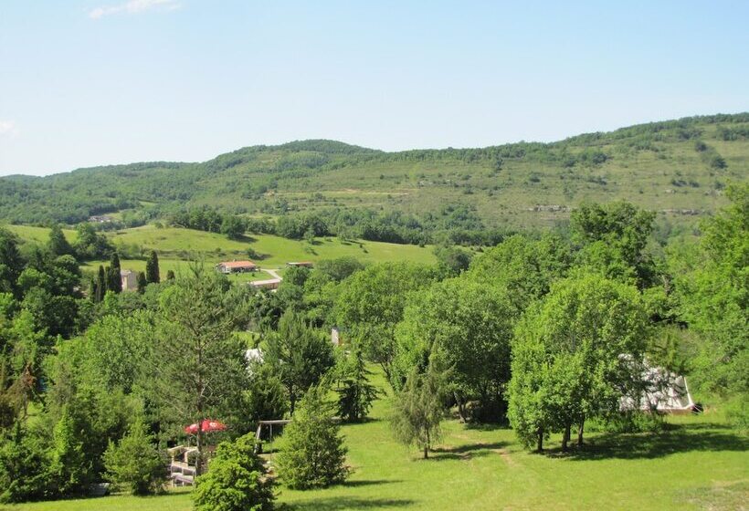 בית מלון כפרי Camping Des Vignes