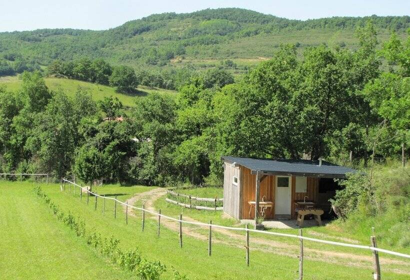 בית מלון כפרי Camping Des Vignes