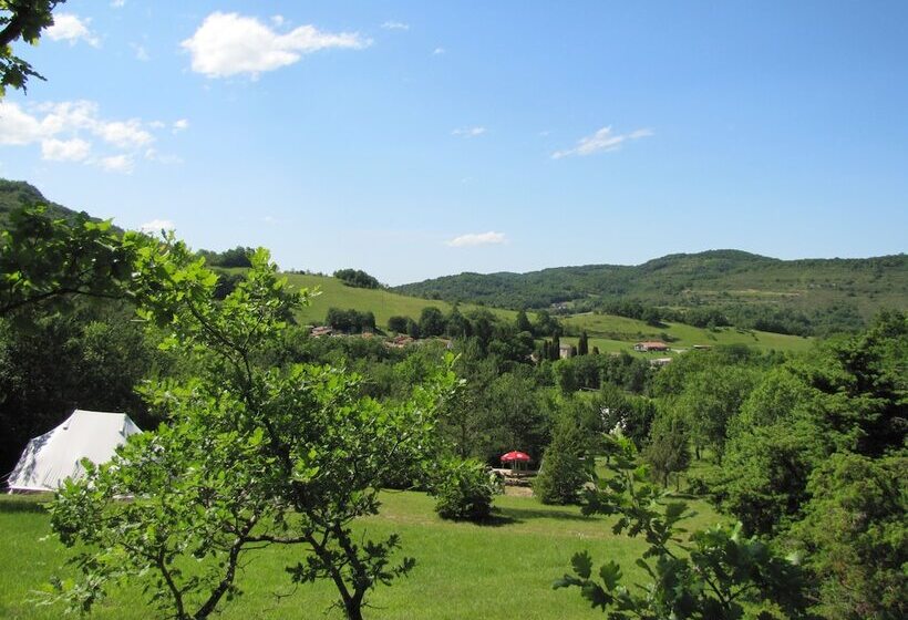 בית מלון כפרי Camping Des Vignes