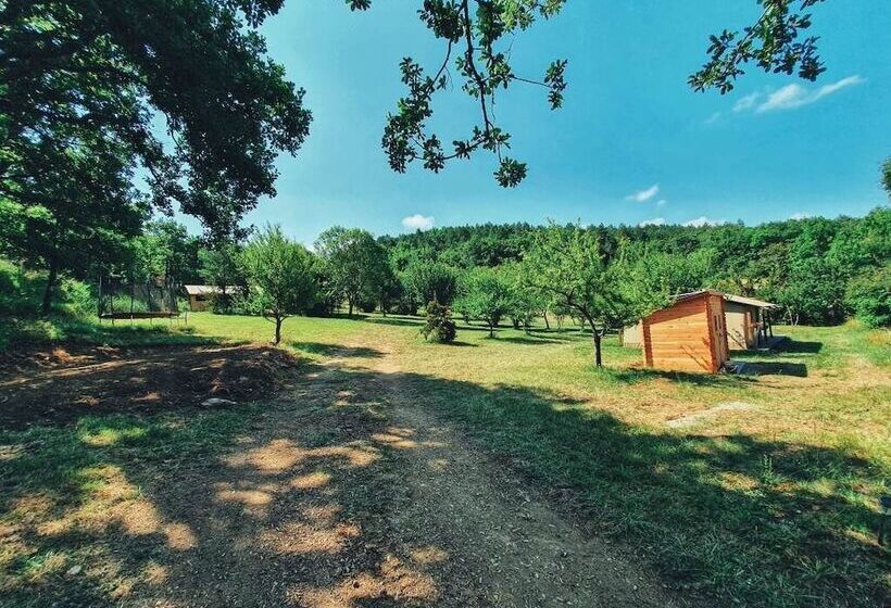 בית מלון כפרי Camping Des Vignes