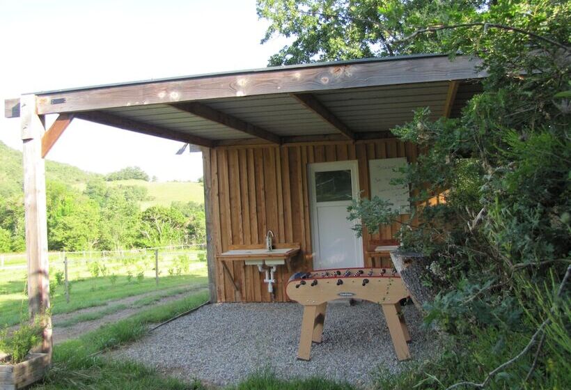 בית מלון כפרי Camping Des Vignes