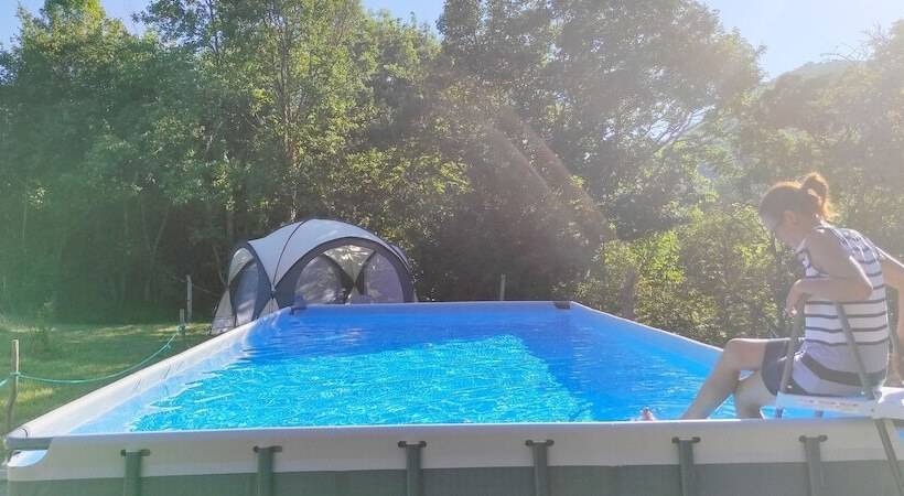 בית מלון כפרי Camping Des Vignes