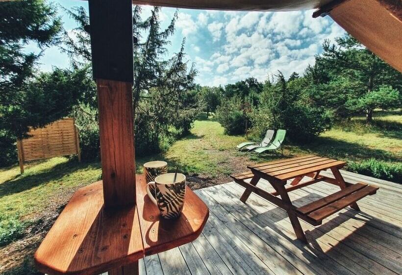 בית מלון כפרי Camping Des Vignes