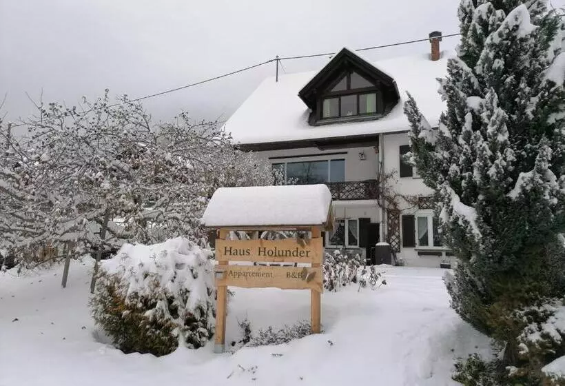 Aamiaismajoitus (B&B) Studio Holunder Weissbriach