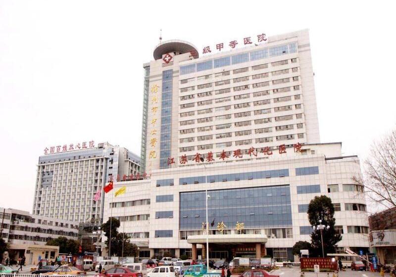 בית מלון כפרי Greentree Inn Jiangsu Xuzhou Kuangda Huaita East Gate Express