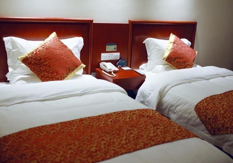 בית מלון כפרי Greentree Inn Jiangsu Xuzhou Kuangda Huaita East Gate Express