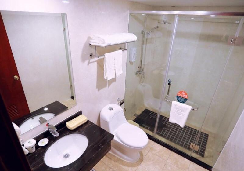 בית מלון כפרי Greentree Inn Jiangsu Xuzhou Kuangda Huaita East Gate Express