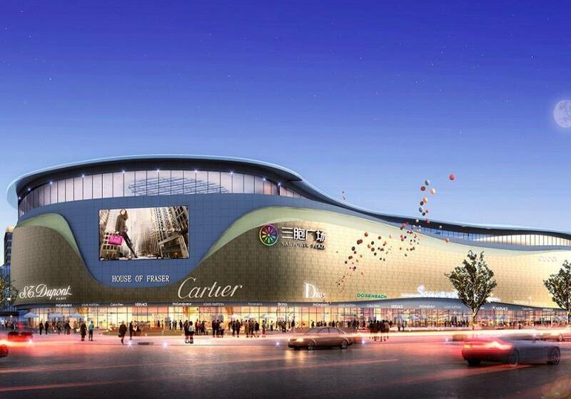 בית מלון כפרי Greentree Inn Jiangsu Xuzhou Kuangda Huaita East Gate Express