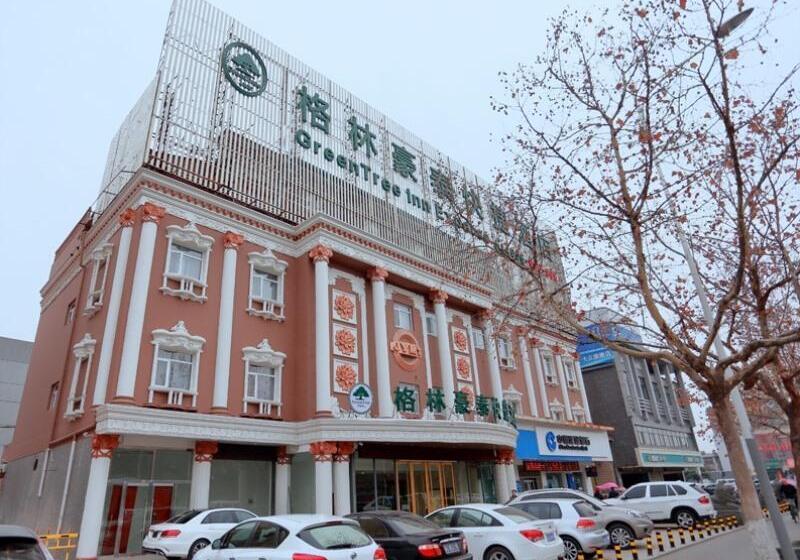 בית מלון כפרי Greentree Inn Jiangsu Xuzhou Kuangda Huaita East Gate Express